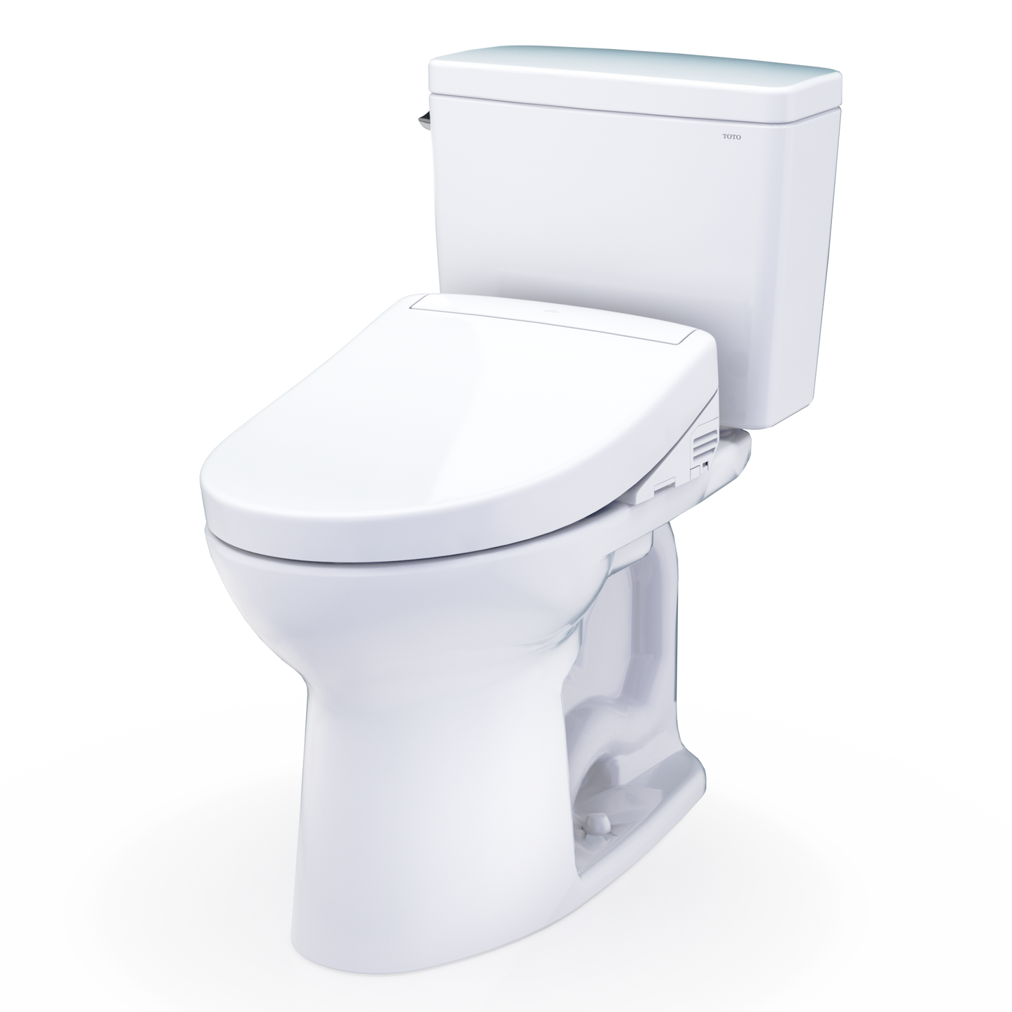 TOTO Drake Washlet+ S5 Two-Piece Toilet 1.6 GPF - Universal Height