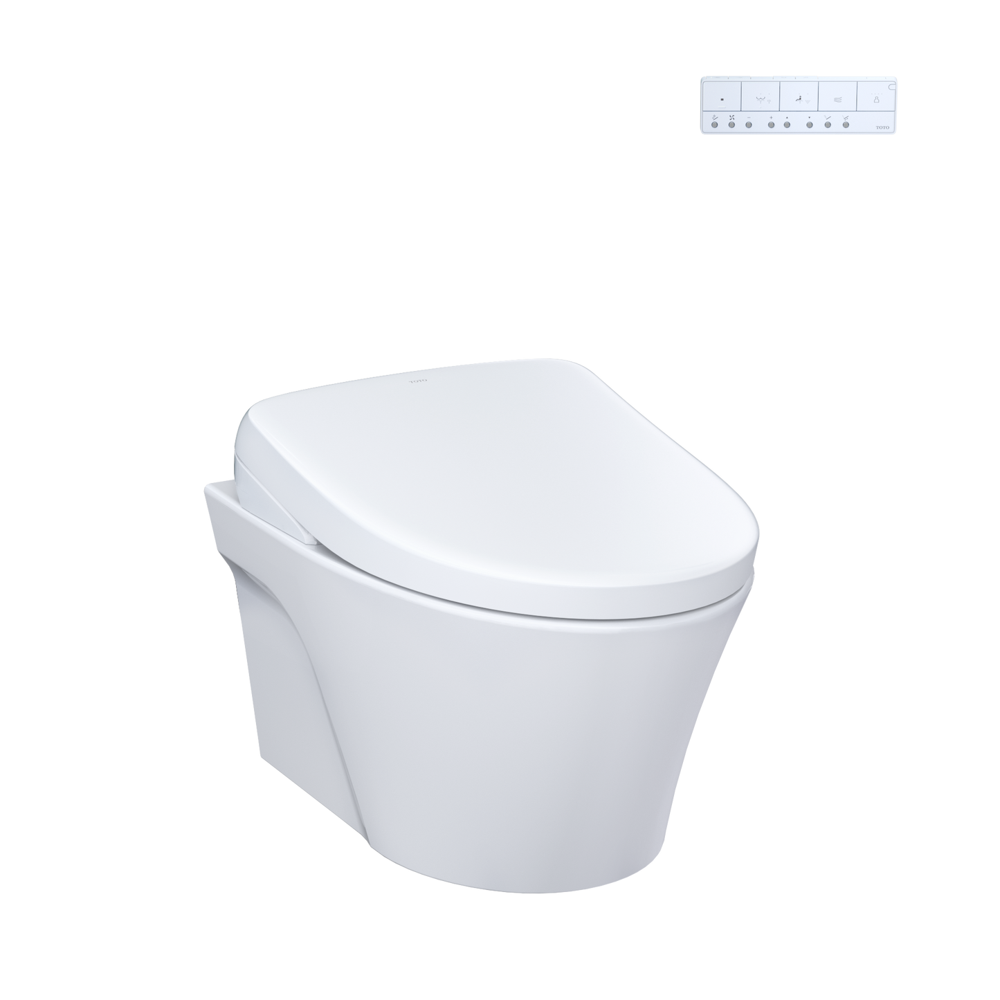 TOTO AP Washlet+ S7A Wall-Hung Toilet & In-Wall Tank System 1.28/0.9 GPF