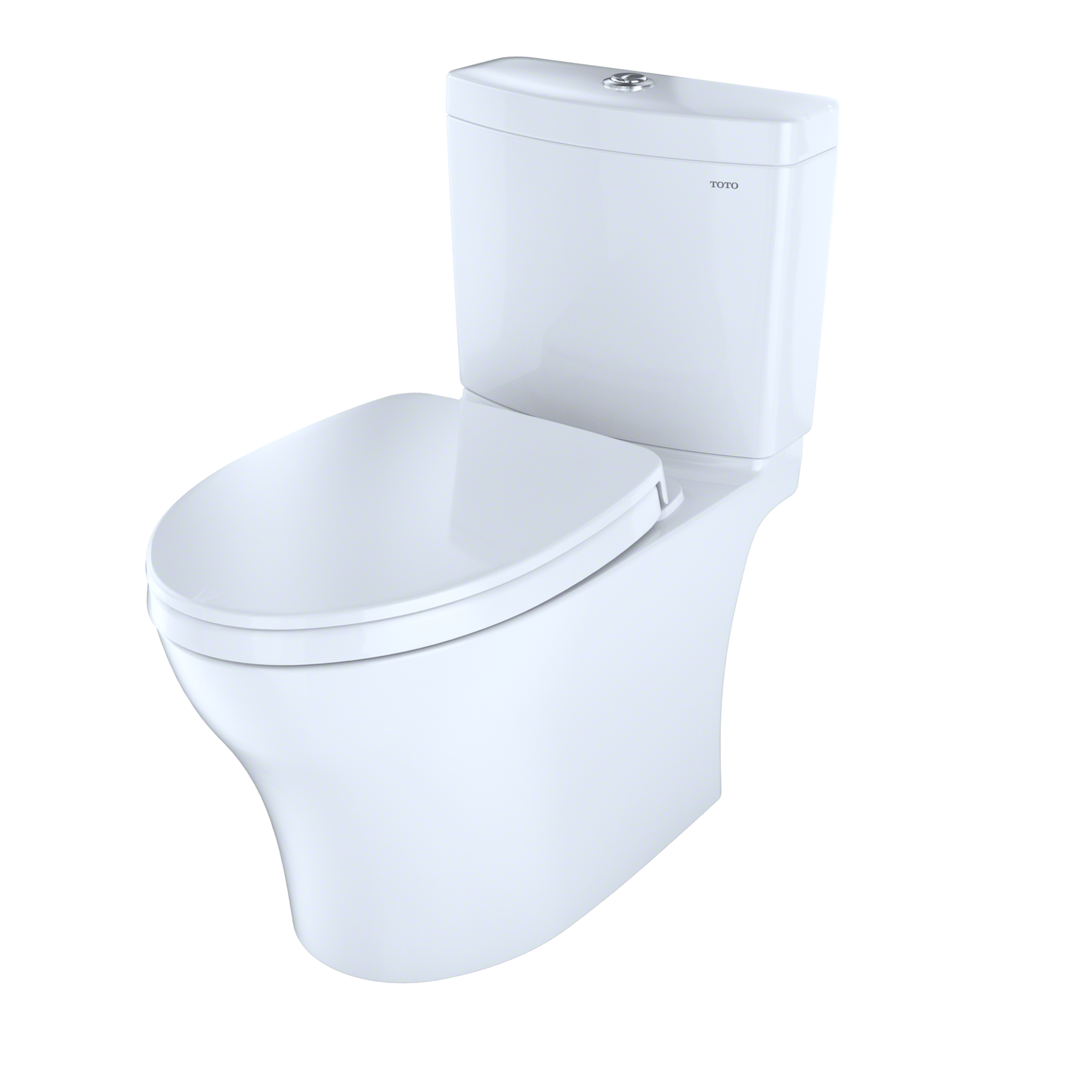 TOTO Aquia IV Two-Piece Toilet Kit -1.28/0.9 GPF- Elongated - Universal Height - Washlet+ Connection