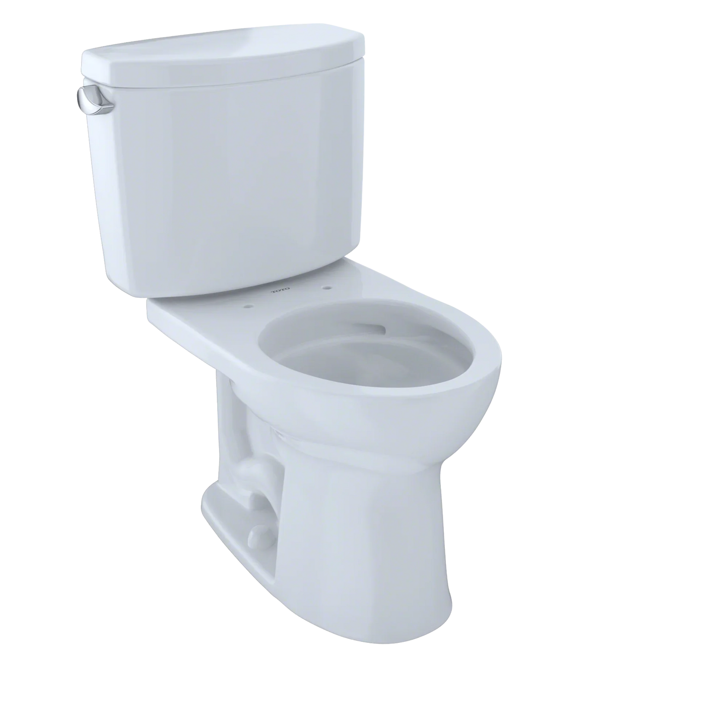 TOTO Drake II Two-piece Toilet -1.28 GPF- Round - Universal Height Less Seat