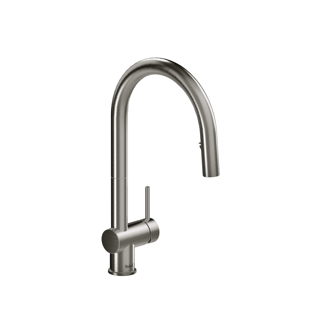 Riobel Azure Pull-Down Kitchen Faucet With C-Spout Dual Spray 1.5 GPM