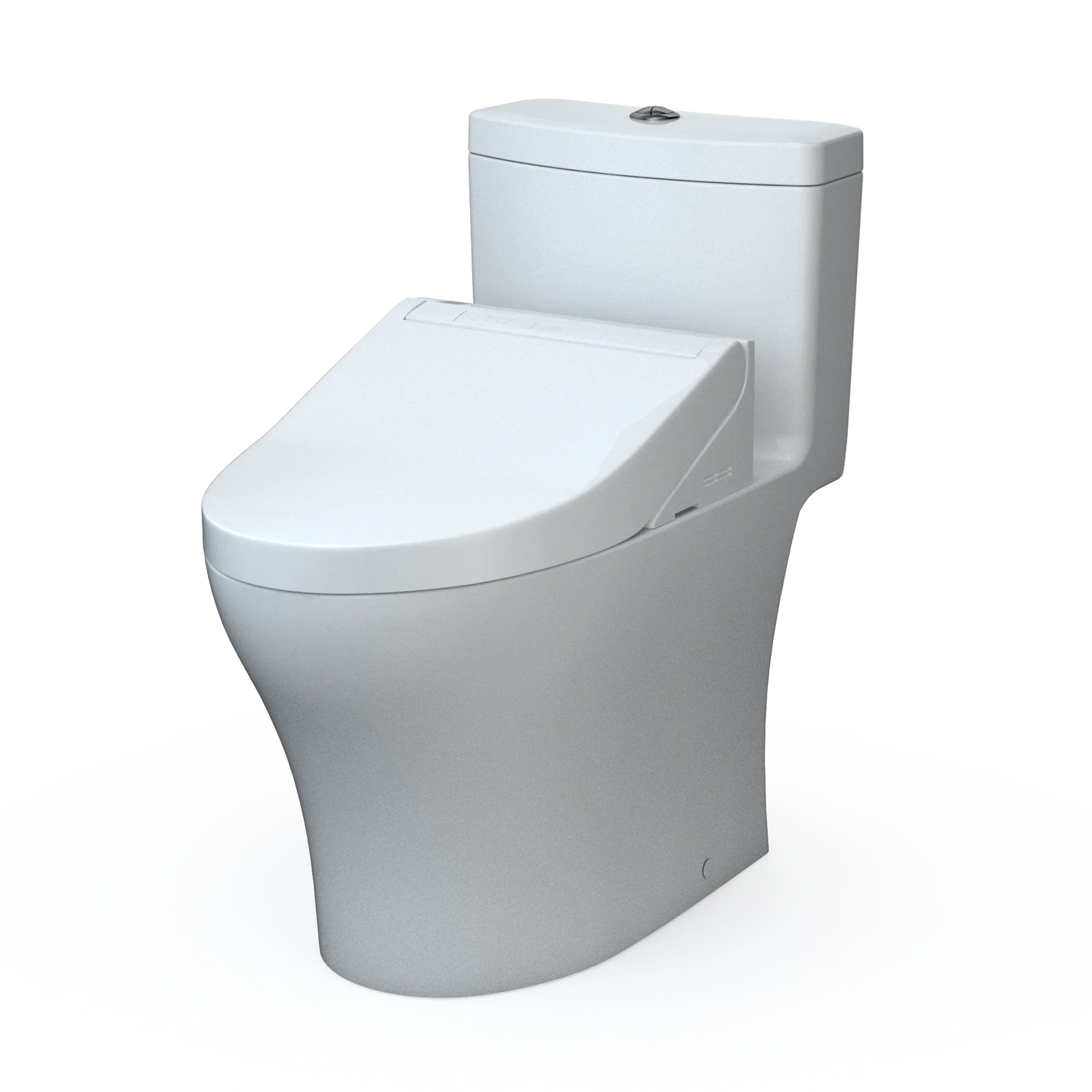 TOTO Aquia IV Washlet+ C5 One-Piece Toilet, 1.28/0.9 GPF, Universal Height