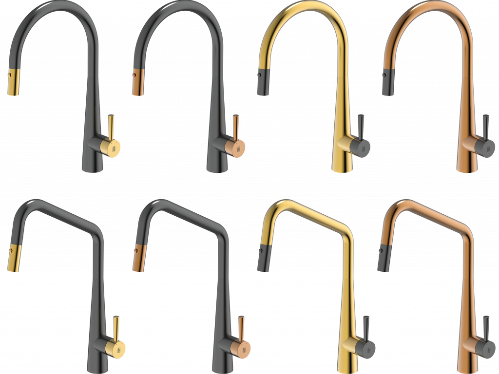 Two-Tone Designs, Mix & Match Your Style with Zomodo Kitchen Faucets