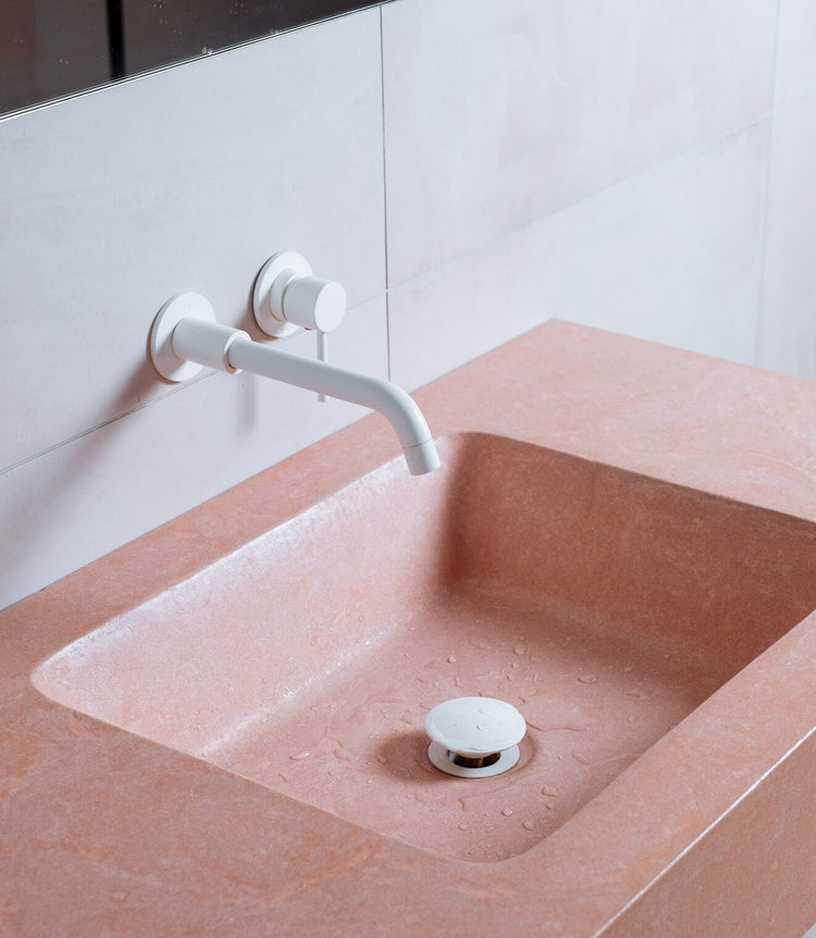 Baril Zip B66 wall-mounted lavatory faucet