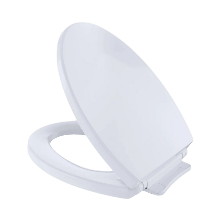 TOTO SoftClose elongated toilet seat in Cotton White