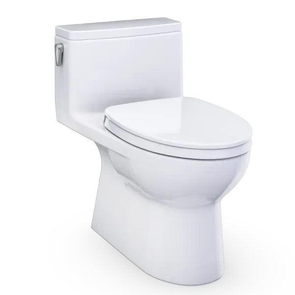 TOTO Redington one-piece skirted toilet in Cotton White