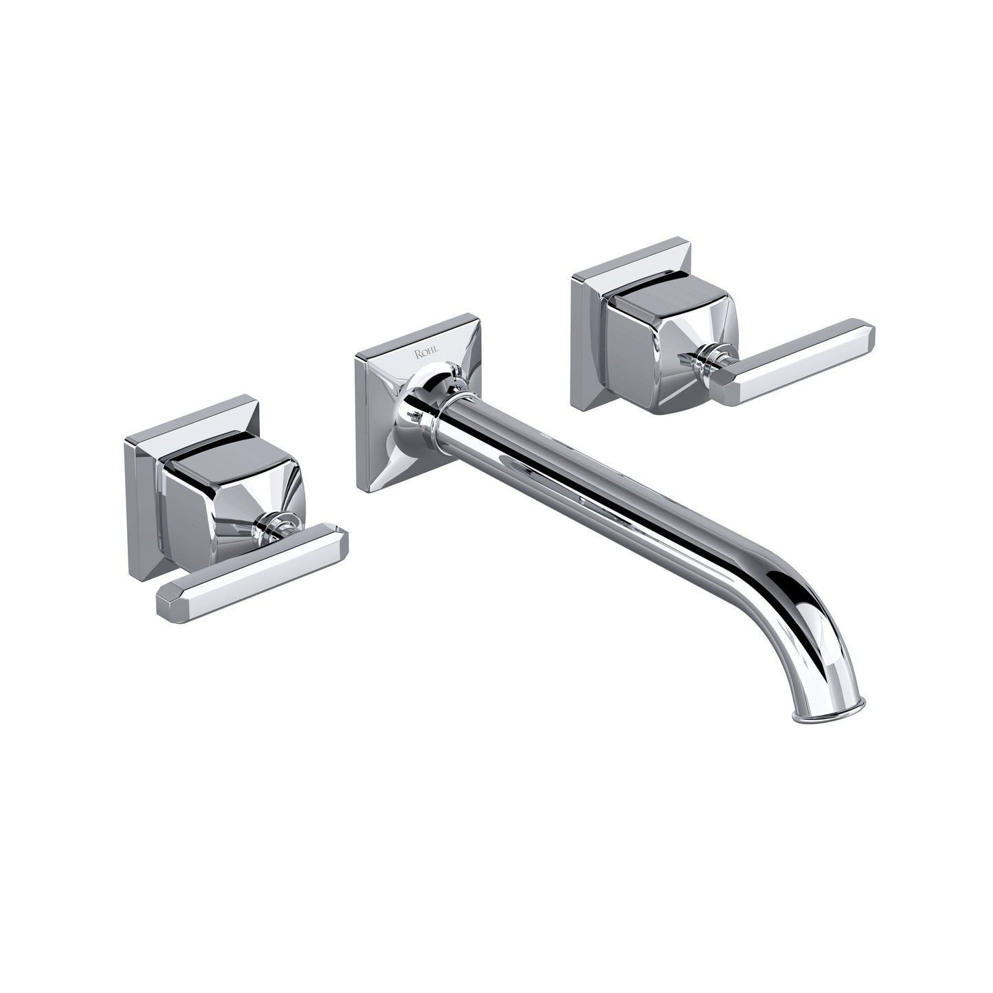 Rohl Apothecary Wall Mount Lavatory Faucet Trim, Lever Handle - TAP08W3LM