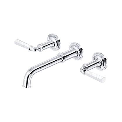 Rohl San Giovanni Wall Mount Lavatory Faucet Trim With Lever Handle - TSG08W3LM