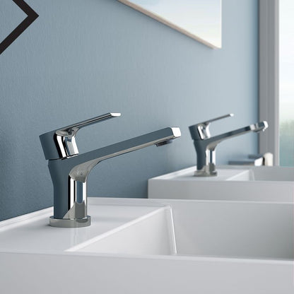 Aquabrass 5014 Solo Bamboo Single-Hole Lavatory Faucet
