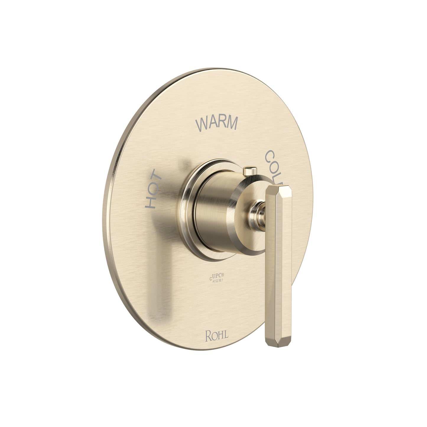 Rohl Apothecary 3/4" Thermostatic Trim Without Volume Control, Lever Handle - TAP13W1LM