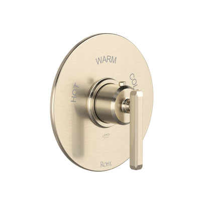 Rohl Apothecary 3/4" Thermostatic Trim Without Volume Control, Lever Handle - TAP13W1LM