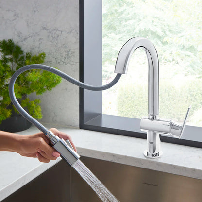 Grohe Defined Single-Handle Pull Down Dual Spray Bar Faucet 1.75 gpm - 30378