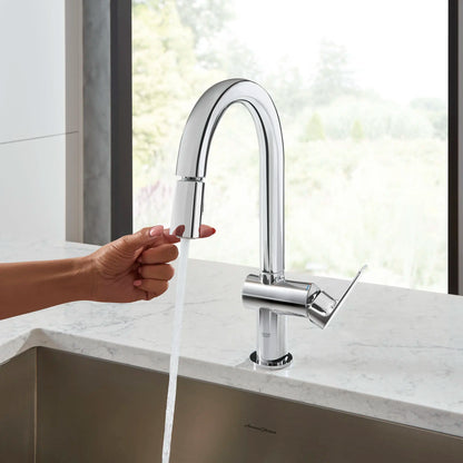 Grohe Defined Single-Handle Pull Down Dual Spray Bar Faucet 1.75 gpm - 30378