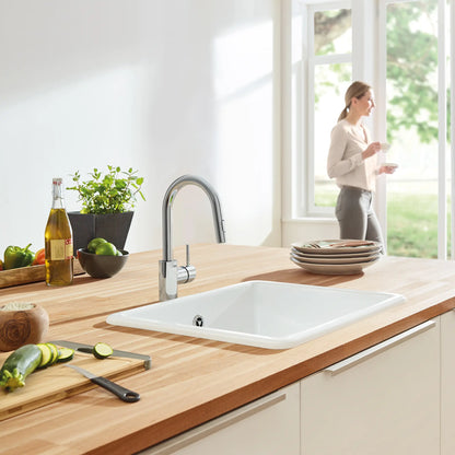 Grohe Concetto Single-Handle Pull Down Bar Faucet (1.75 gpm) - 31479
