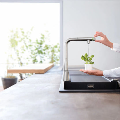 Grohe Zedra Smartcontrol Pull-Out Single Spray Kitchen Faucet 1.75 GPM