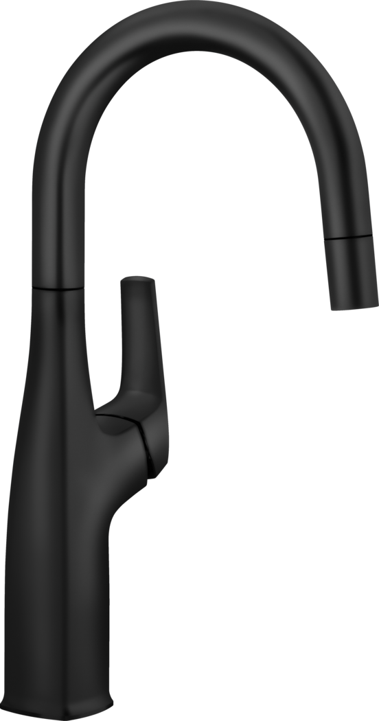 Blanco Rivana Bar/Prep Pull-Down Faucet - Matte Black