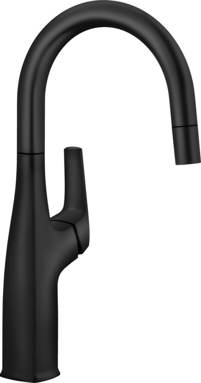 Blanco Rivana Bar/Prep Pull-Down Faucet - Matte Black