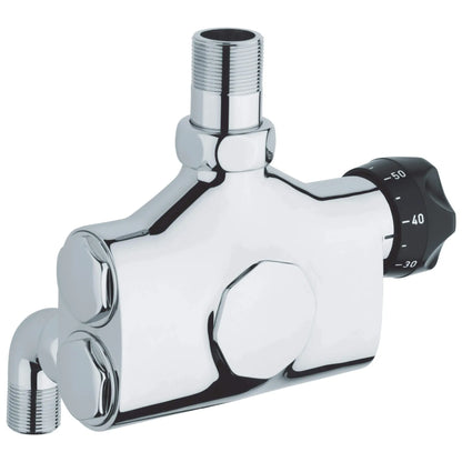 Grohe Grohtherm Straight Union (1-1/4" With 1-1/2" Nut) - 12424