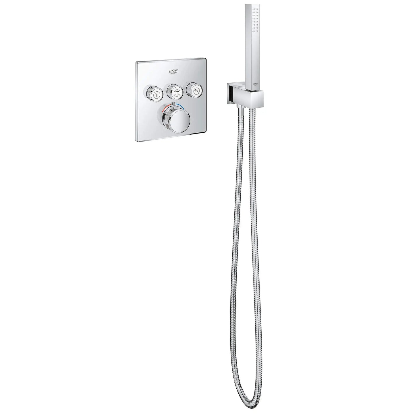 Grohe Universal 59" Metal Shower Hose - 28143