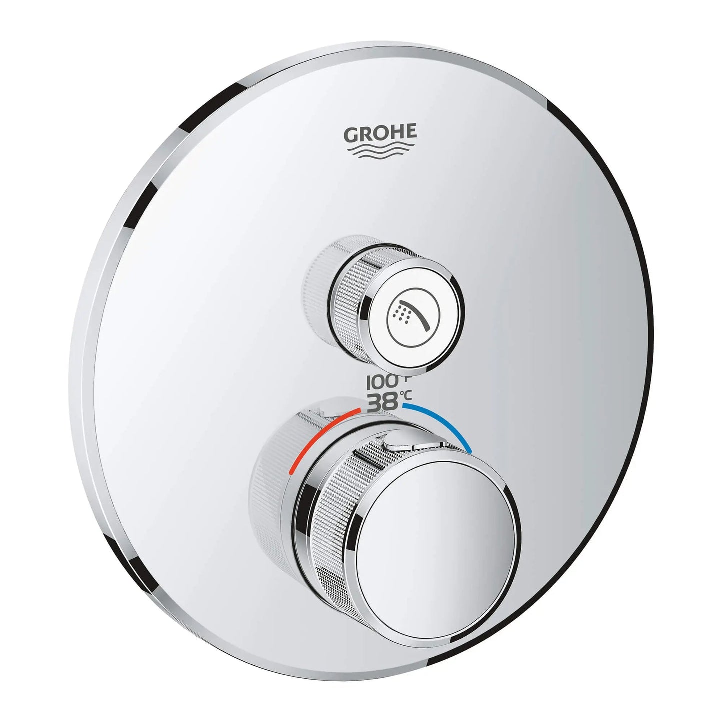 Grohe Grohtherm SmartControl Single Function Thermostatic Valve Trim - 29136