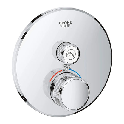 Grohe Grohtherm SmartControl Single Function Thermostatic Valve Trim - 29136