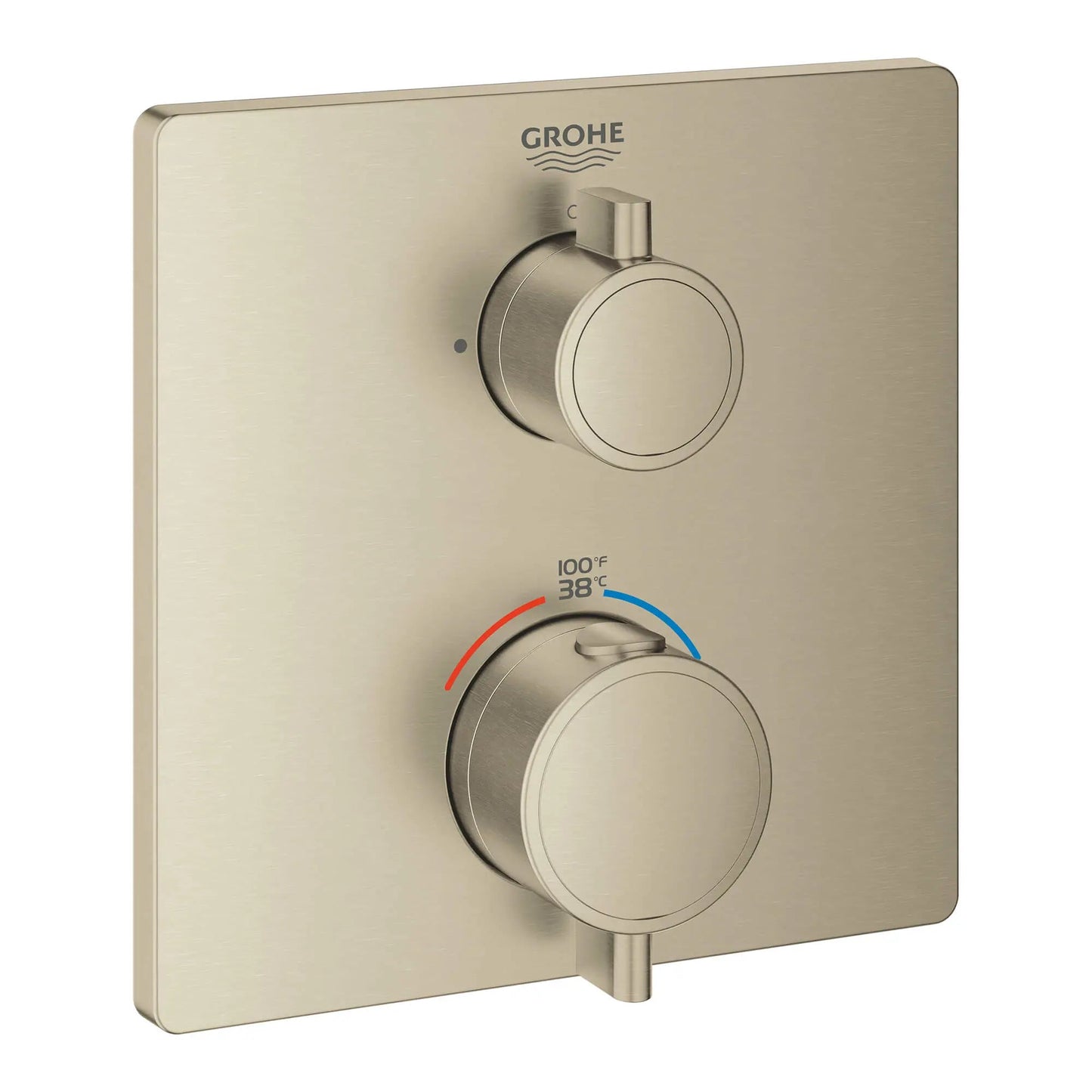 Grohe Grohtherm Dual Function 2-Handle Thermostatic Valve Trim - 24111