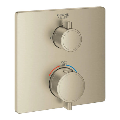 Grohe Grohtherm Dual Function 2-Handle Thermostatic Valve Trim - 24111