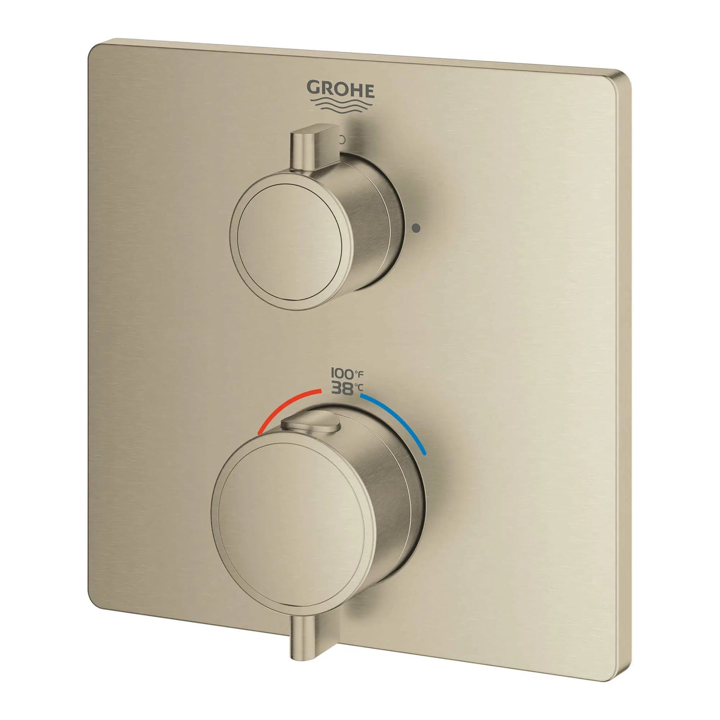 Grohe Grohtherm Dual Function 2-Handle Thermostatic Valve Trim - 24111