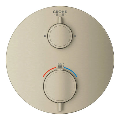 Grohe Grohtherm Dual Function 2-Handle Thermostatic Valve Trim - 24133