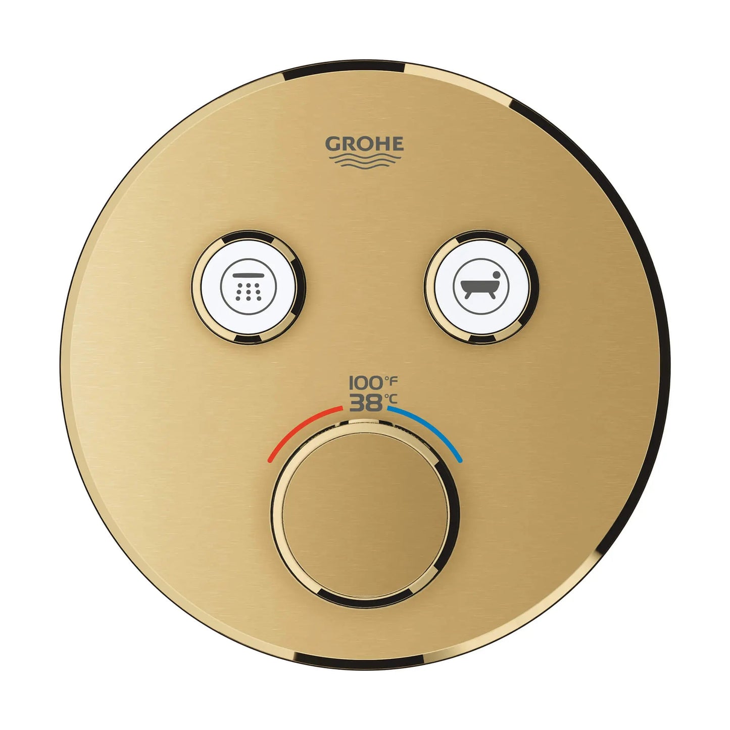 Grohe Grohtherm SmartControl Dual Function Thermostatic Valve Trim - 29137