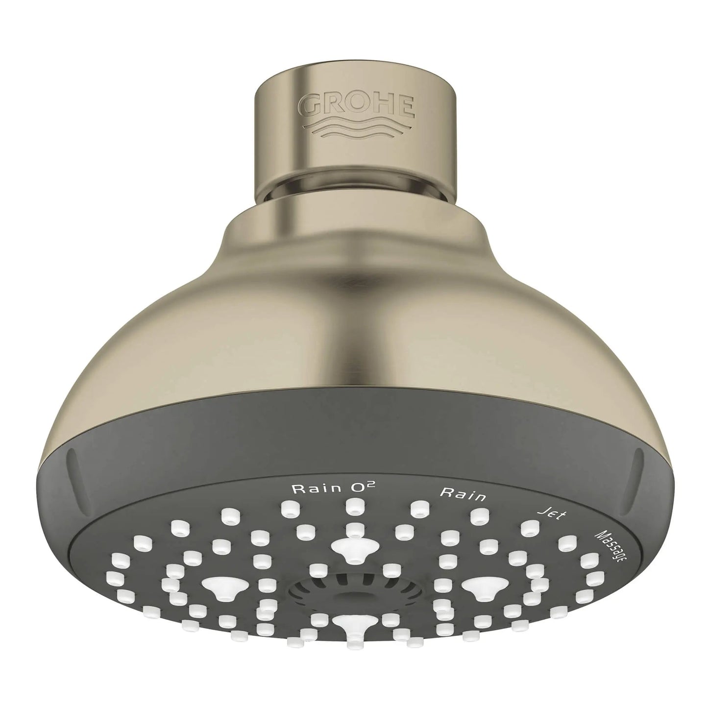 Grohe Tempesta 100 Shower Head, 4" - 4 Sprays, 6.6 L/min (1.75 gpm) - 26044