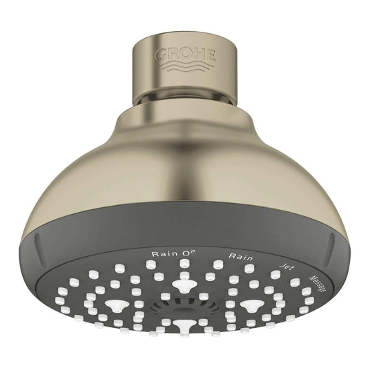 Grohe Tempesta 100 Shower Head, 4" - 4 Sprays, 6.6 L/min (1.75 gpm) - 26044