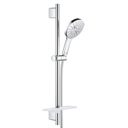 Grohe Rainshower SmartActive 24" Shower Slide Bar Kit - 3 Sprays, 6.6 L/min (1.75 gpm) - 26547