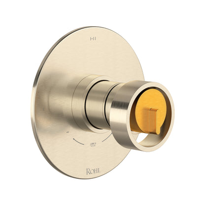 Rohl Eclissi 1/2" Thermostatic & Pressure Balance Trim With 3 Functions (Shared) - TEC23W1IW