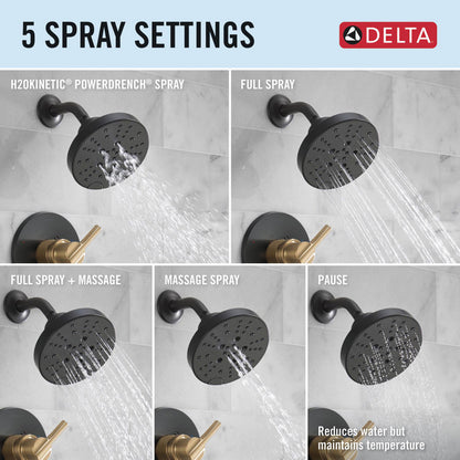 Delta Nicoli Monitor 14 Series H2Okinetic Shower - 142749