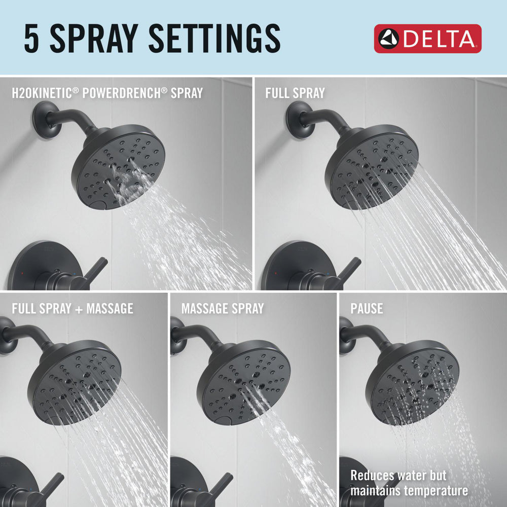 Delta Nicoli Monitor 14 Series H2Okinetic Tub and Shower - 144749