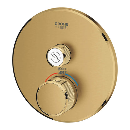 Grohe Grohtherm SmartControl Single Function Thermostatic Valve Trim - 29136