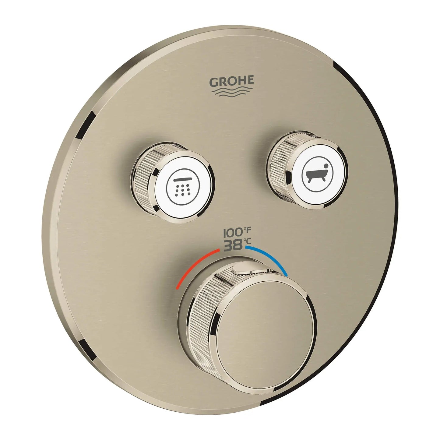 Grohe Grohtherm SmartControl Dual Function Thermostatic Valve Trim - 29137