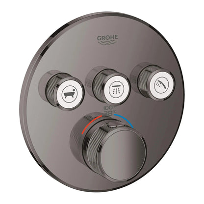 Grohe Grohtherm SmartControl Triple Function Thermostatic Valve Trim - 29138