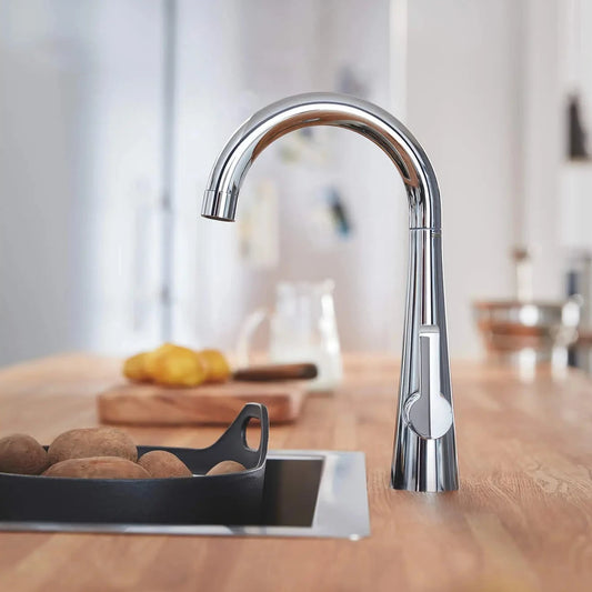 Grohe Zedra Single-Handle Beverage Faucet (Cold Water Only) with Filtration 6.6 L/min (1.75 gpm) - 30026
