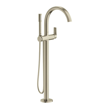 Grohe Defined Single-Handle Freestanding Tub Faucet with 1.75 GPM Hand Shower