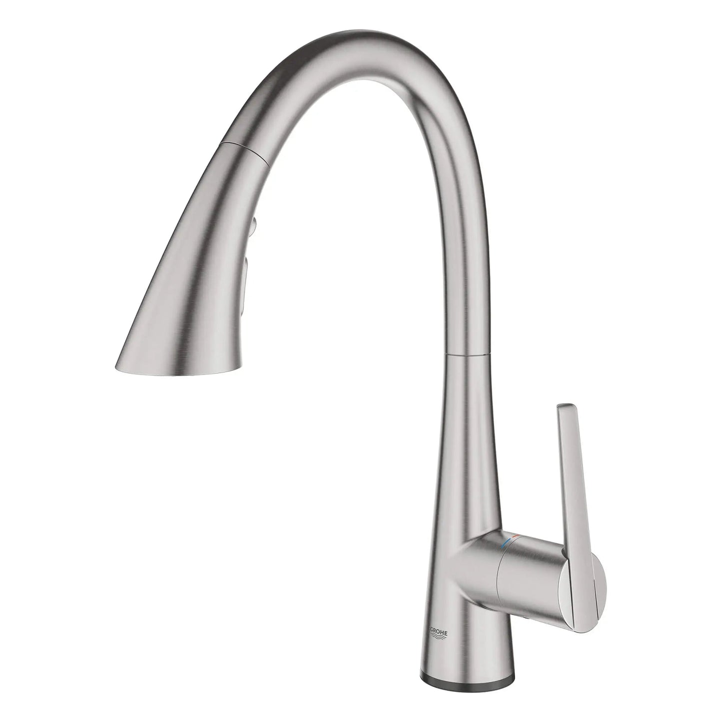 Grohe Single-Handle Pull Down Kitchen Faucet Triple Spray 6.6 L/min (1.75 gpm) with Touch Technology - 30205
