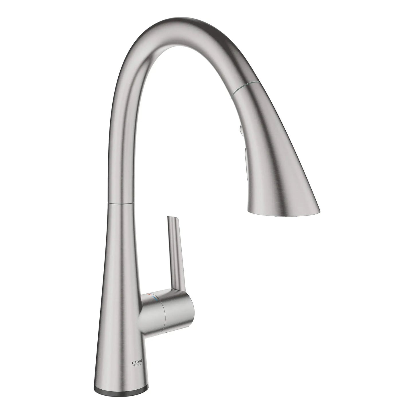 Grohe Single-Handle Pull Down Kitchen Faucet Triple Spray 6.6 L/min (1.75 gpm) with Touch Technology - 30205