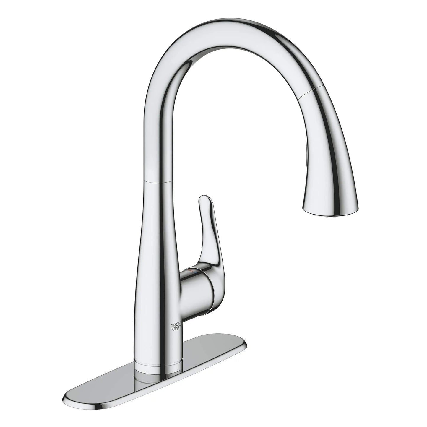 Grohe Single-Handle Pull Down Kitchen Faucet Dual Spray 6.6 L/min (1.75 gpm) - 30211