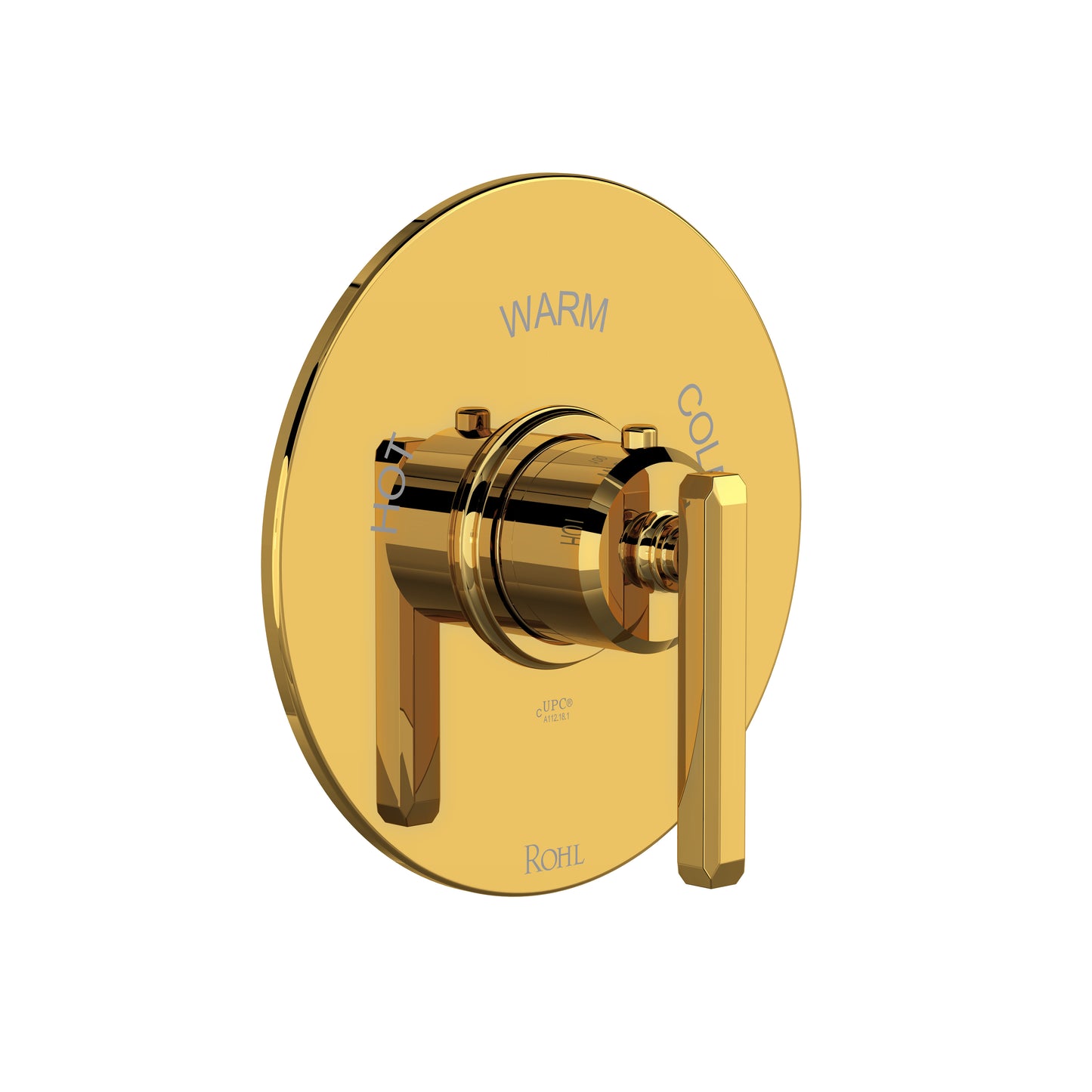 Rohl Apothecary 3/4" Thermostatic Trim Without Volume Control, Lever Handle - TAP13W1LM