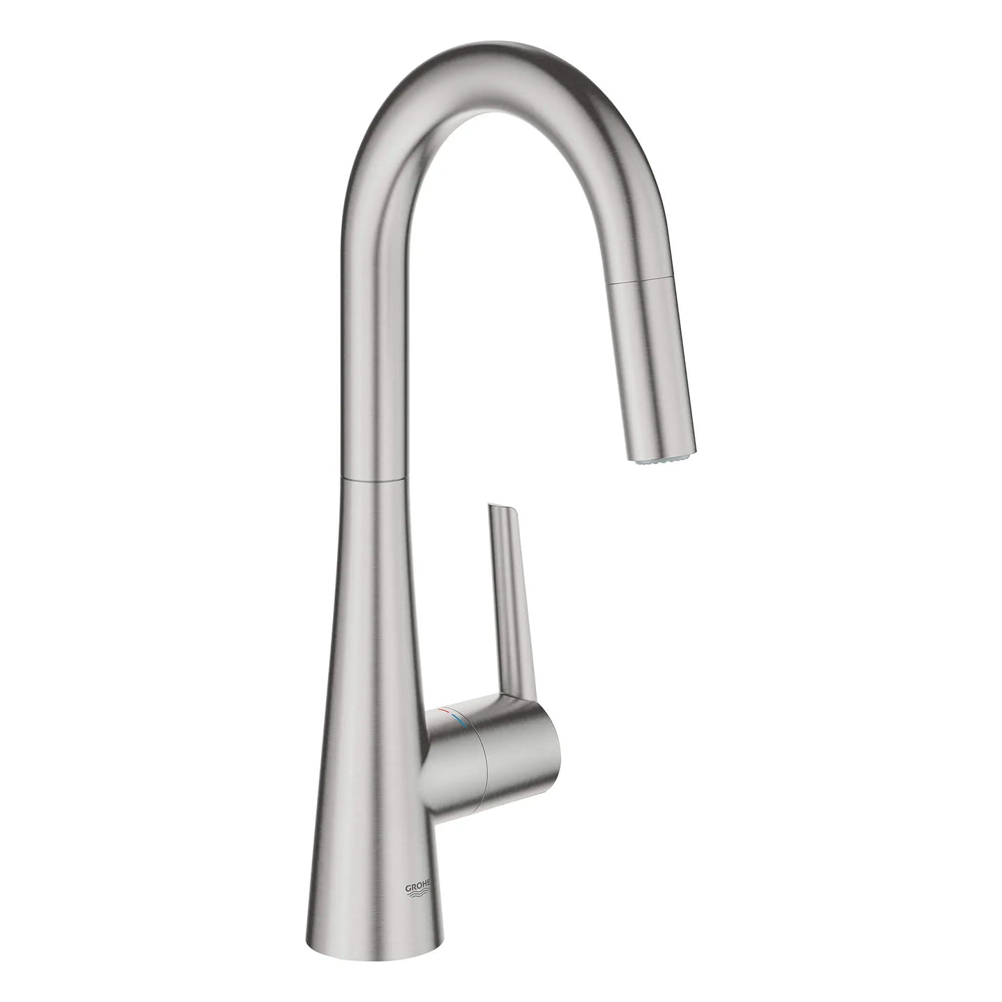 Grohe Zedra Single-Handle Pull Down Dual Spray Prep Faucet (1.75 gpm) - 32283