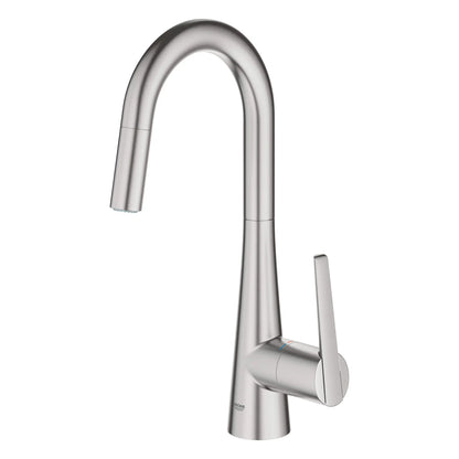 Grohe Zedra Single-Handle Pull Down Dual Spray Prep Faucet (1.75 gpm) - 32283
