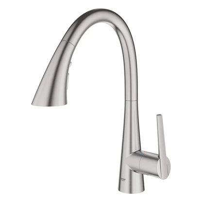 Grohe Zedra Single-Handle Pull Down Kitchen Faucet Triple Spray (1.75 gpm) - 32298
