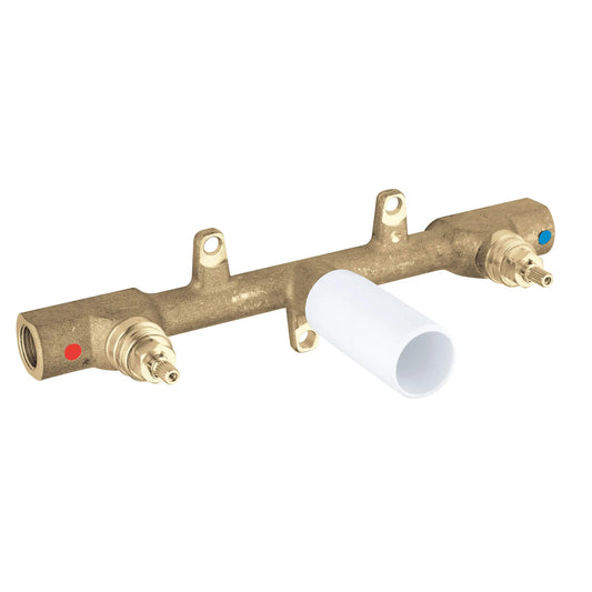 Grohe Non Rapido 3-Hole Wall Mount Faucet Rough-In Valve - 33885000