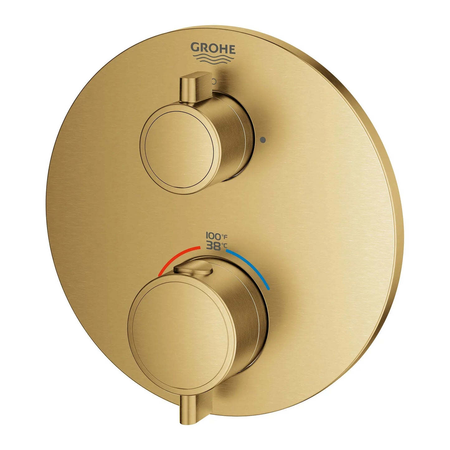 Grohe Grohtherm Dual Function 2-Handle Thermostatic Valve Trim - 24133